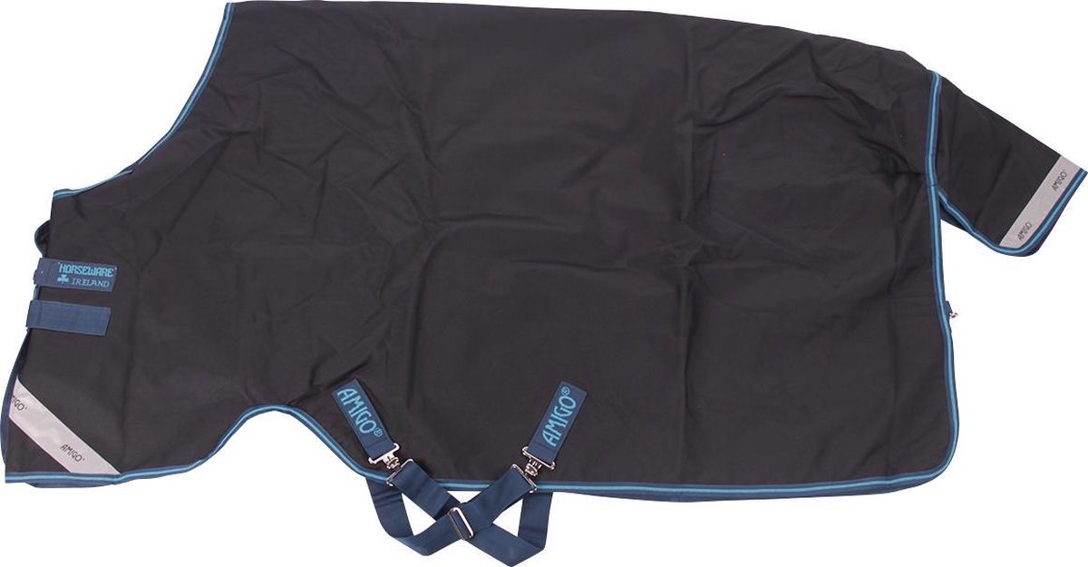 Horseware Amigo Bravo 12 Original Lite 100G 125/175 cm Donkerblauw-Electricblauw