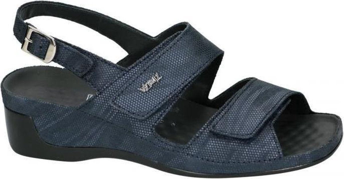 Vital -Dames -  blauw donker - sandalen - maat 38