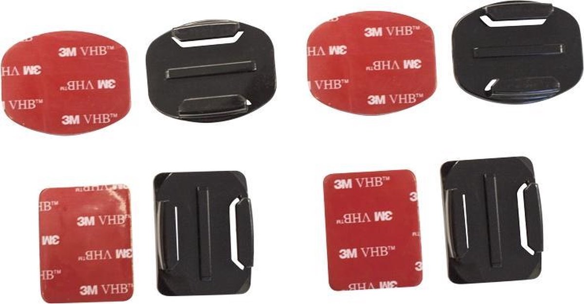 WaspCam 9914 Vlakke & Gebogen Zelfklevende 3M Houders (4-stuks)