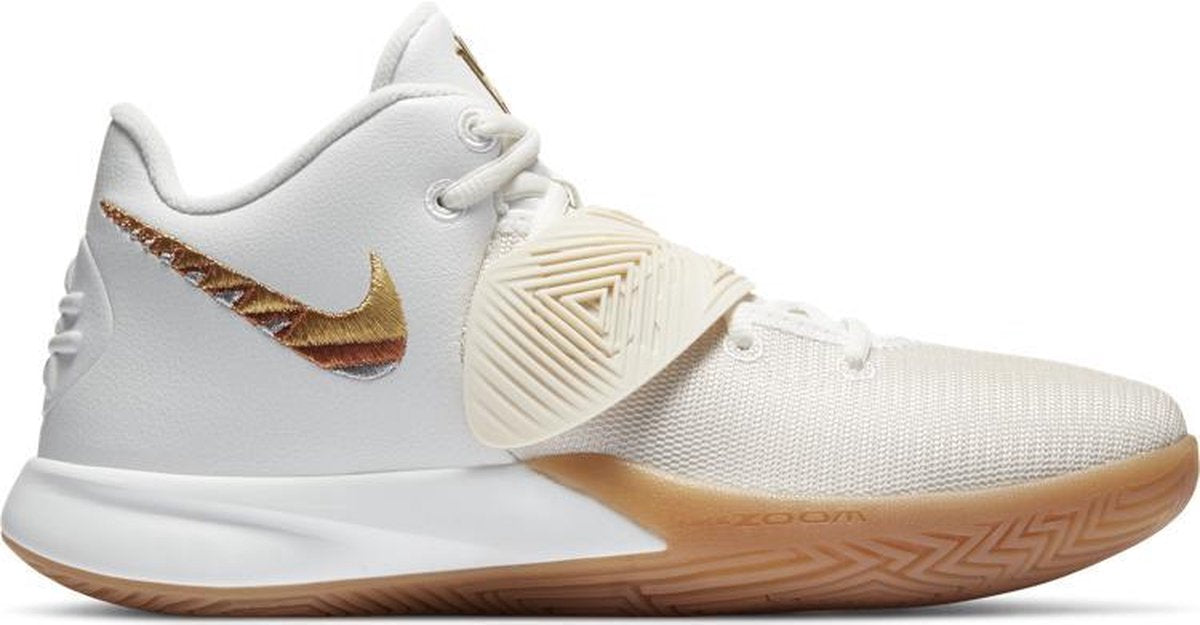 Nike Kyrie Flytrap III Wit Goud Schoenmaat EU : 44.5
