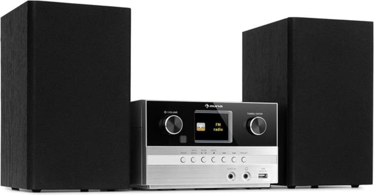Connect System S stereo-installatie + luidspreker max. 20W internet/DAB+ zilver