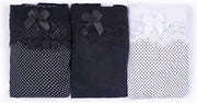 Promise - Sweet Basics 3-Pack Zwart - maat L - Wit Zwart