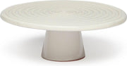 Dutchdeluxes - Presentatieplateau Small - Keramiek - Wit - Rond ⌀20 cm x 7