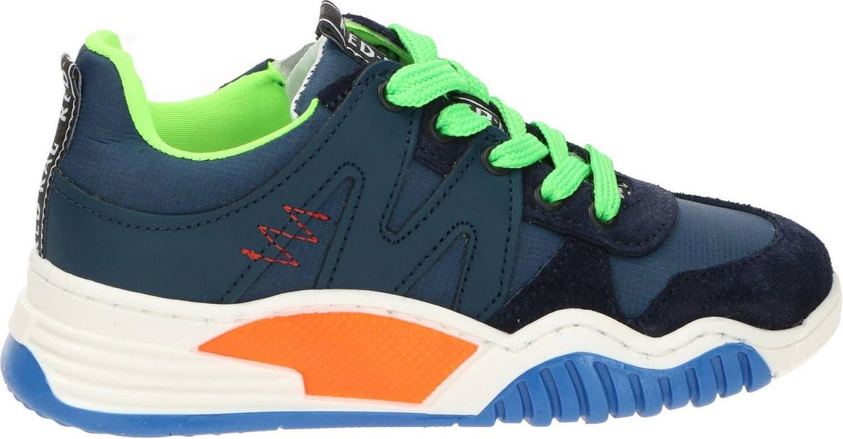 Red Rag 13433 - Kinderen Lage schoenenJongens - Kleur: Blauw - Maat: 29