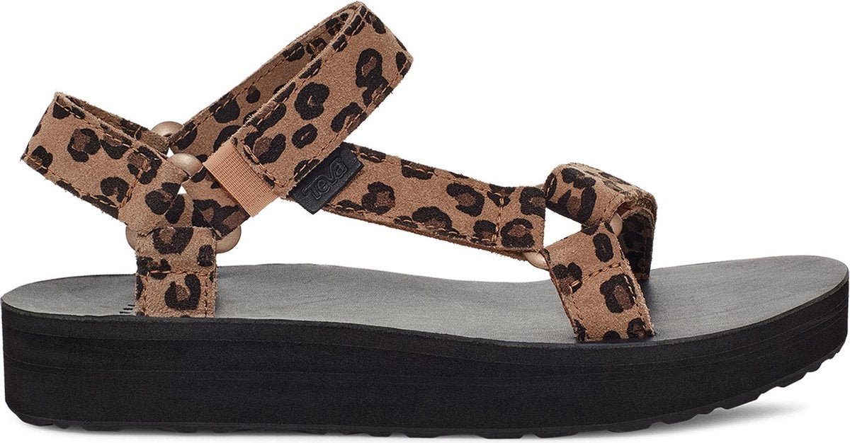 TEVA W Midform Universal Leopard Sandalen Dames - Maat 42