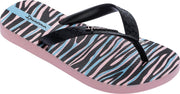Ipanema Slippers - Maat 33/34 - Meisjes - zwart - roze - lichtblauw