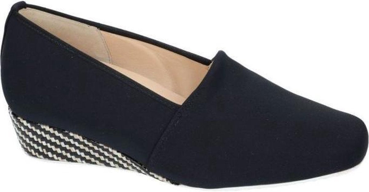 Hassia -Dames -  zwart - ballerina's & mocassins - maat 39