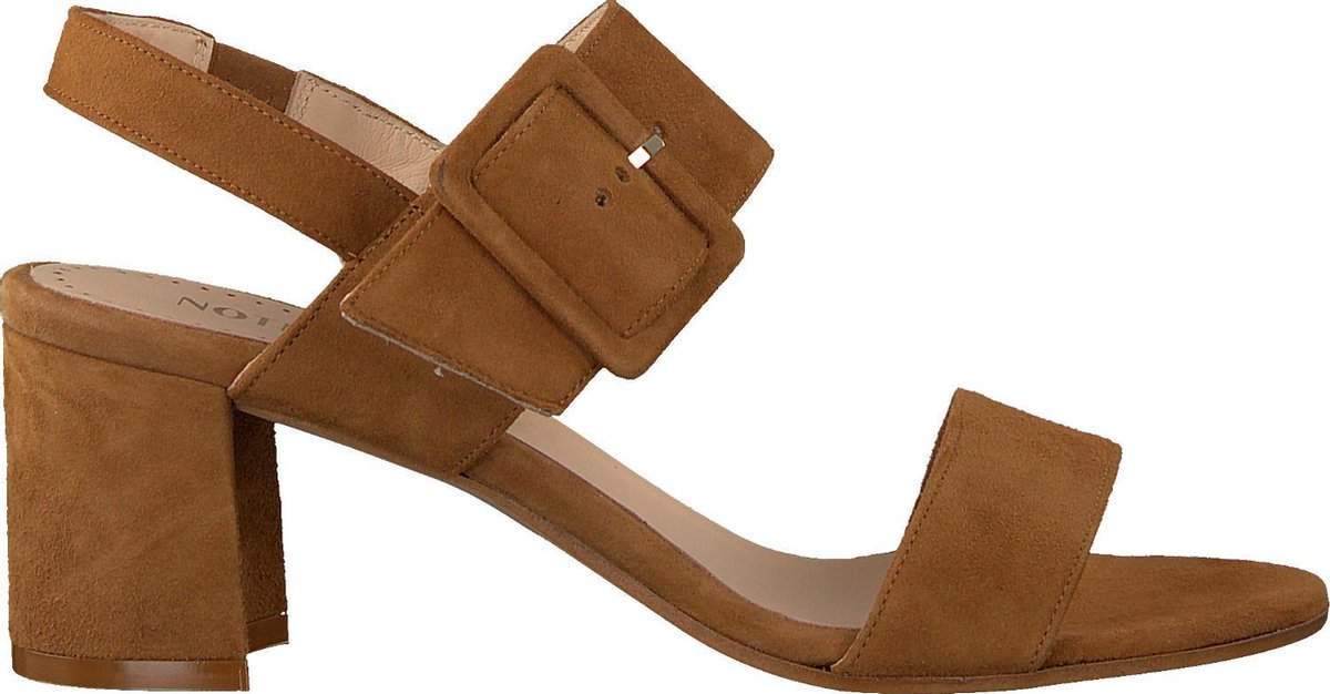 Notre-V 45163 Sandalen - Dames - Cognac - Maat 39
