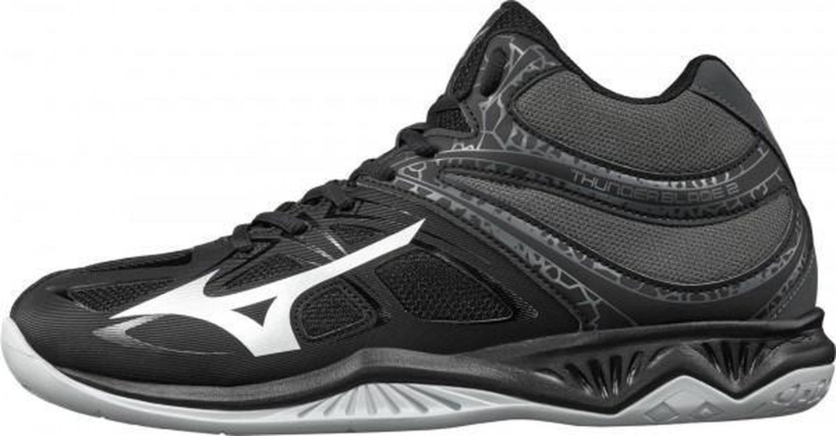 Mizuno Thunder Blade 2 Mid - zwart/grijs - maat 48.5