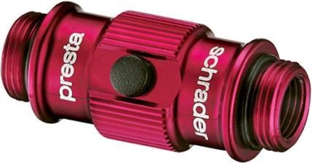 Lezyne Abs Flip Chuck Dirt Floor Drive Rood