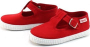 Cienta - Canvas kinderschoen - rood - Maat 26
