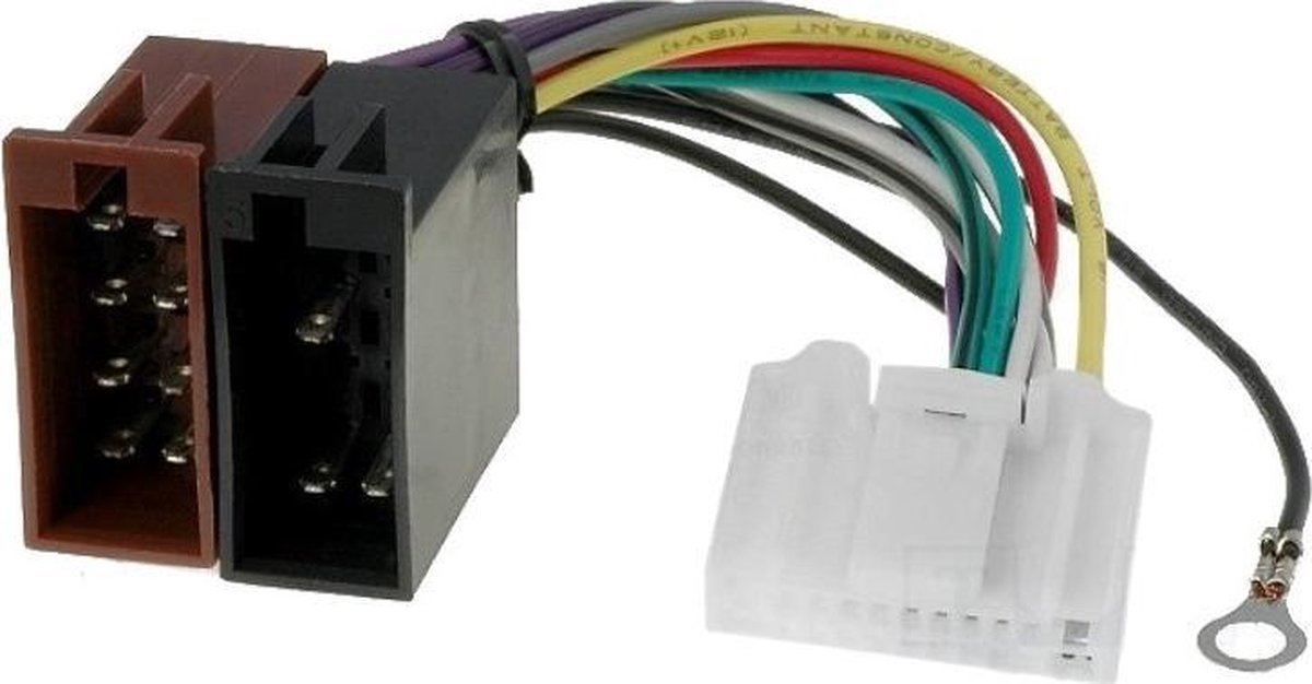 ISO kabel voor voor fabrieksradio's Nissan