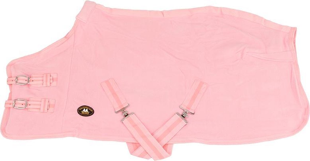 MHS Fleecedeken Happy Plus pink 110cm