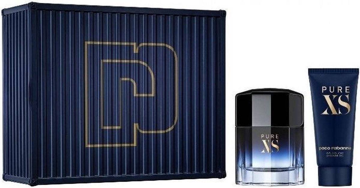 Paco Rabanne Pure Xs Pour Homme Eau de toilette 100 ml + Shower Gel 100 ml - Herenparfum