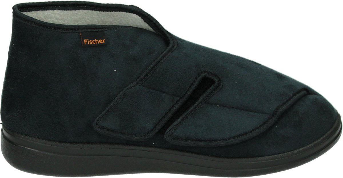 Fischer 0556 - Volwassenen Dames pantoffels - Kleur: Zwart - Maat: 41