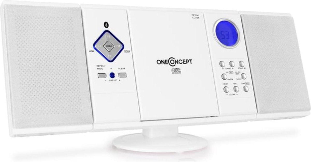 OneConcept V-12-BT - Wit