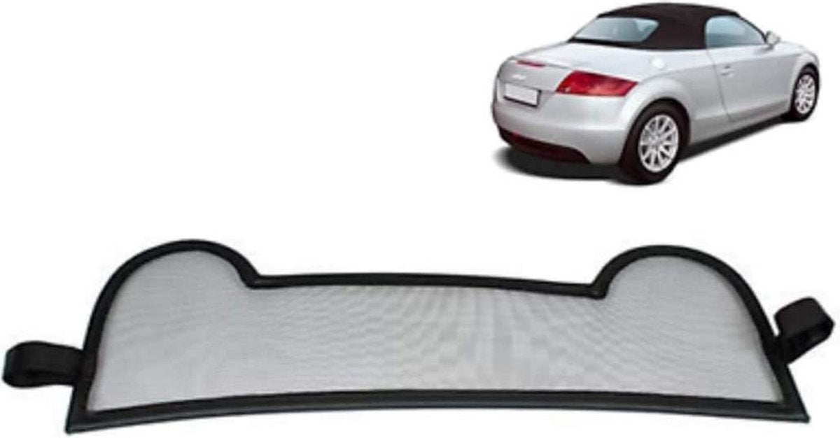 Cabrio Windscherm AUDI TT 8J | 2007 - 2014 | Zwart Klittenband