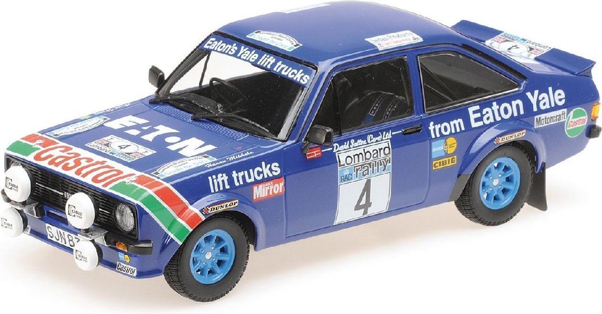 Ford Escort RS 1800 Eaton Yale #4 Winners Lombard RAC Rally 1978 - 1:18 - Minichamps