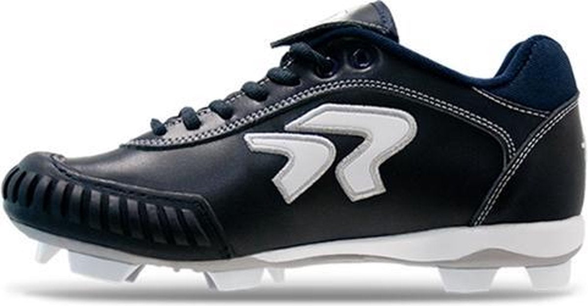 Ringor - Honkbal Schoenen - Dames - Kunststof Noppen - Neusbescherming - Donkerblauw - US 5