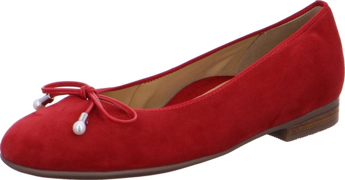 ARA - dames ballerina - rood - maat 37
