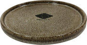 D&D Jasper kat eetschaal sand 13x13x2