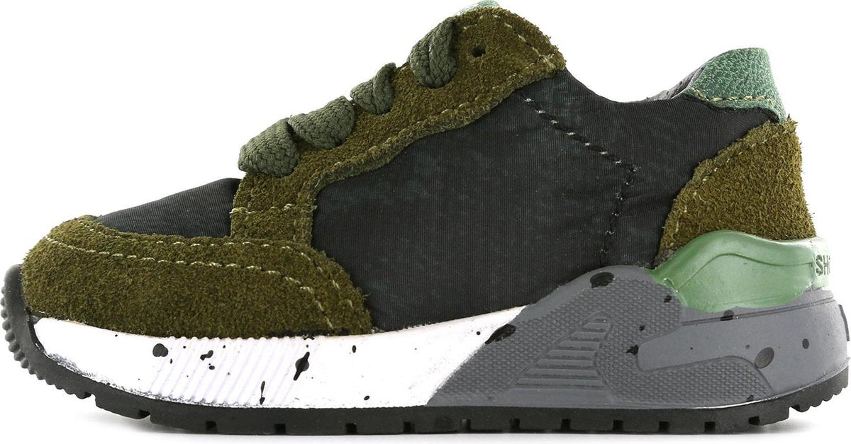Shoesme Trainer Jongens Sneakers - Groen   - Maat 19