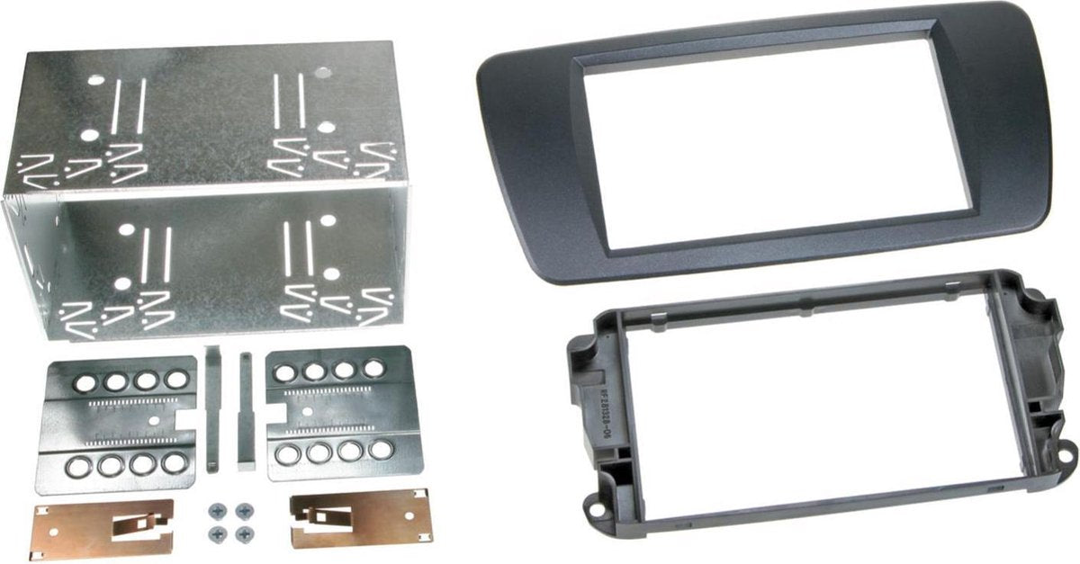 2-DIN Paneel Seat Ibiza 2008-2017 - Kleur: Asbak Zwart