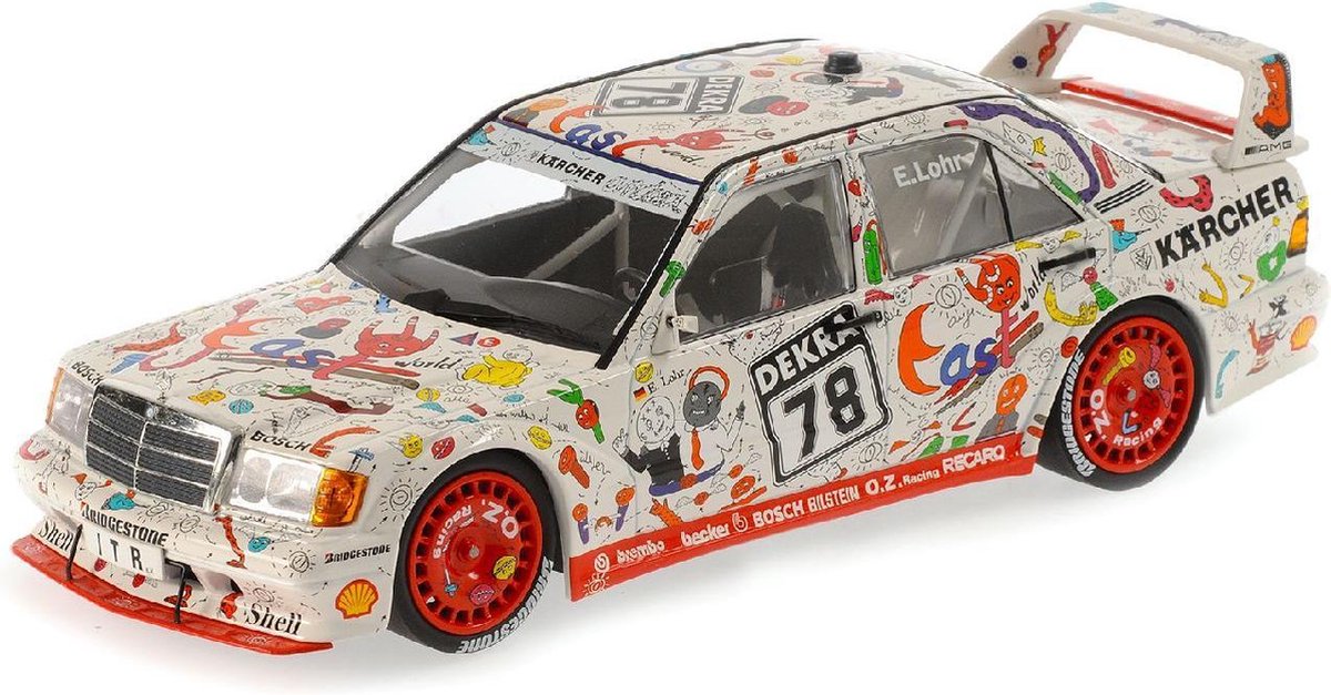 Mercedes-Benz 190E 2.5-16 EVO 2 AMG 'Andora' #78 DTM 1991 - 1:18 - Minichamps