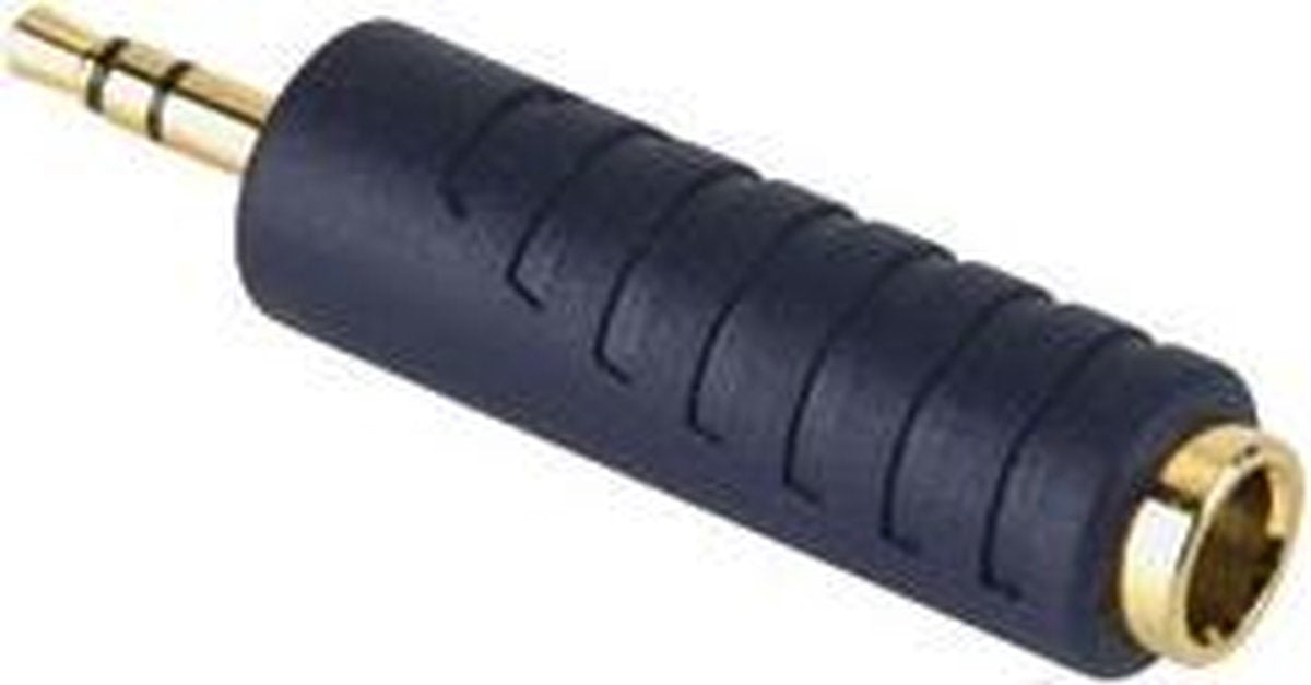 Bandridge SAP042 tussenstuk voor kabels 3.5mm 1x 6.3mm