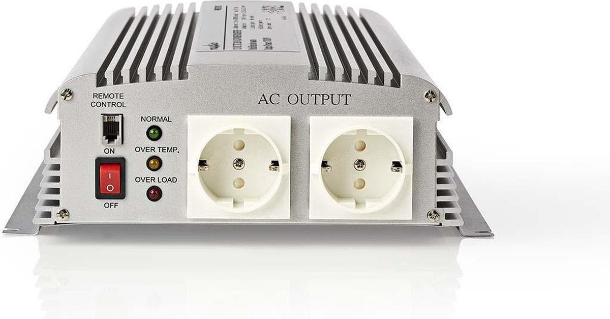 Power Inverter Modified Sine Wave 12 VDC - AC 230 V 1700 W F (CEE 7/3)