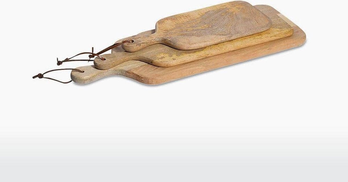 Nkuku Houten Snijplank - CHUNNI - Mangohout - Large (60 x 20 x 2 cm)