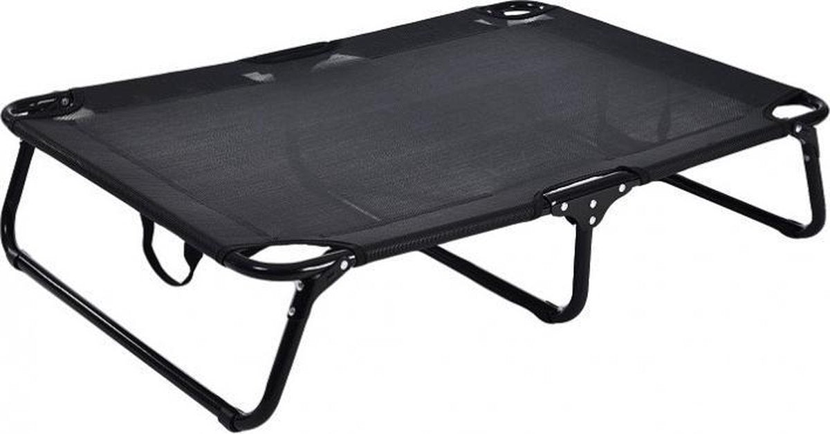 Hondenstretcher  107 x 61 x 20 cm Zwart