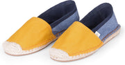 Kingdom of Wow – Espadrilles Dames Mango Geel Vegan Maat 39 - Handgemaakt