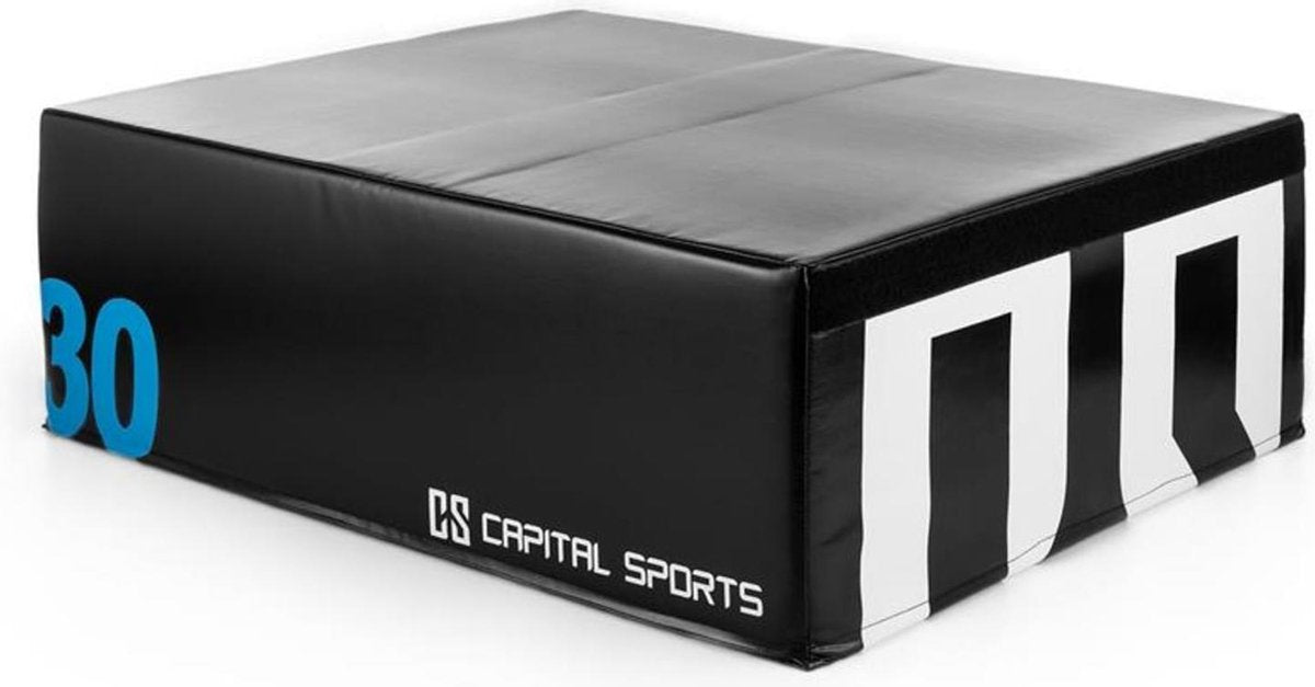 Rookso Soft Jump Box plyo box 15 cm zwart