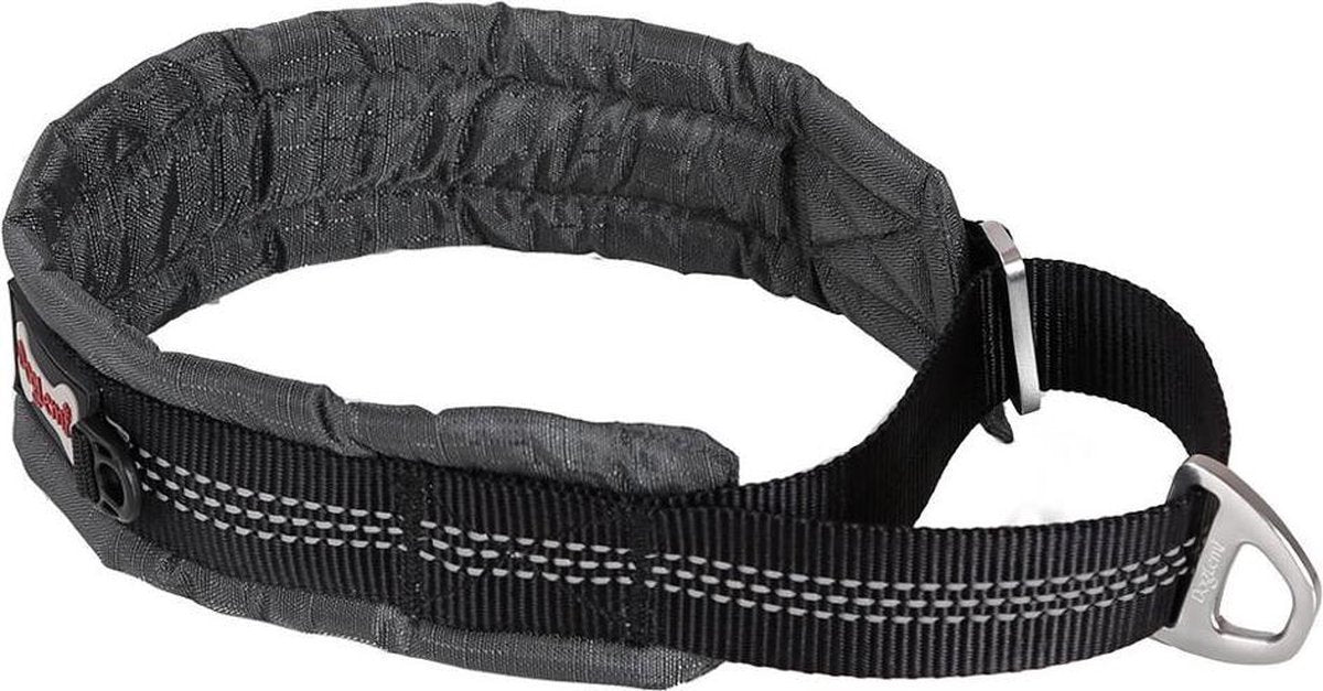 Comfortabele reflecterende halsband voor honden - XS - GRIJS