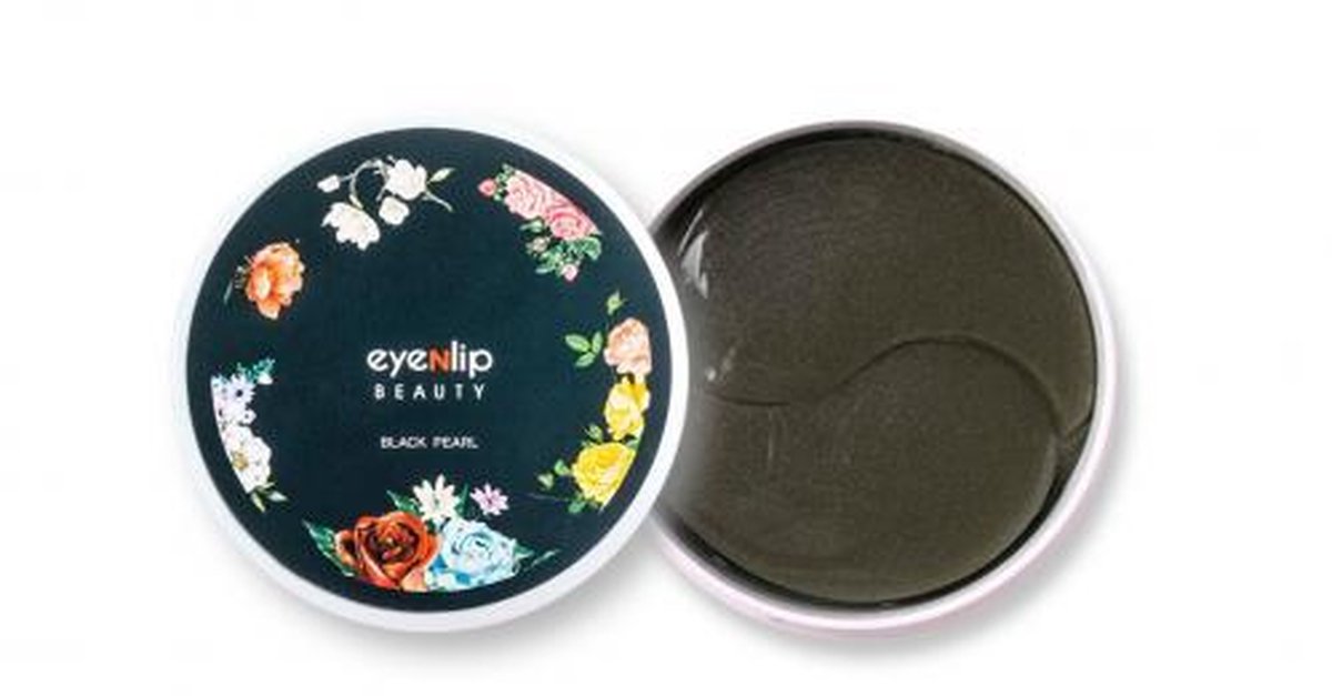 eyenlip black pearl hydrogel eye patch oogverzorging (60 stuks)