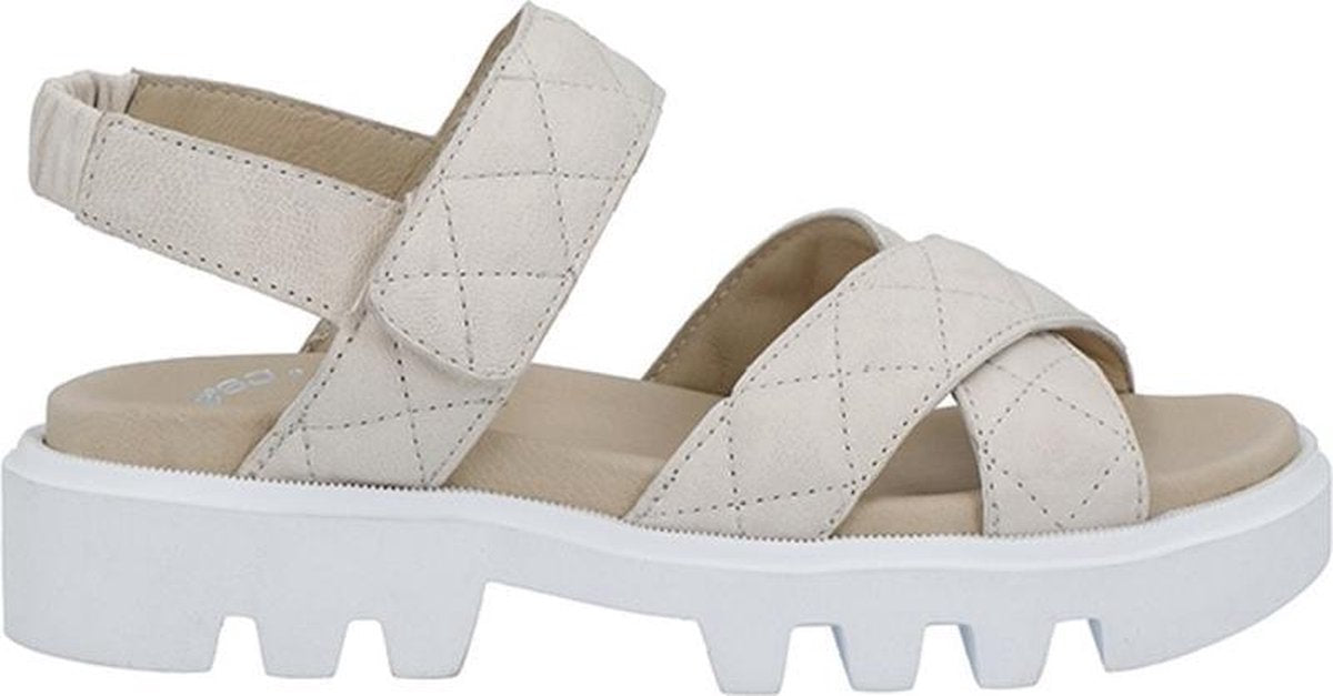 Ca Shott chunky dames sandaal taupe leer