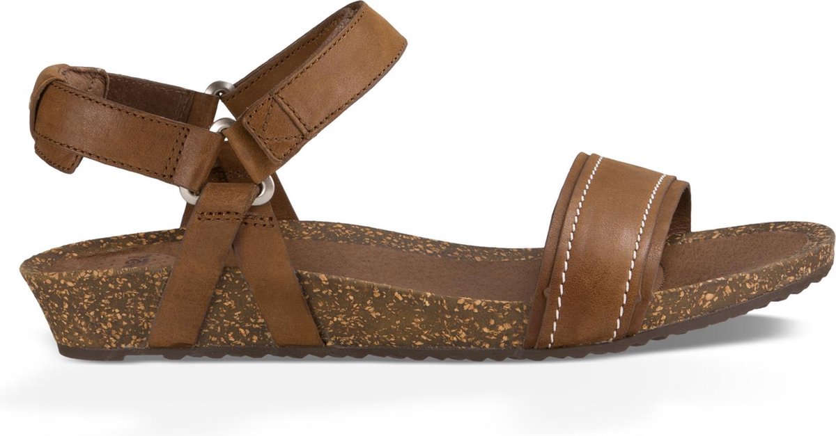 Teva Ysidro Stitch Dames Wandelsandalen - Bruin - Maat 40