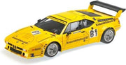 BMW M1 Procar 'Kreistelefonbuch' Team Winkelhock #81 DRM Norisring 1979 - 1:18 - Minichamps