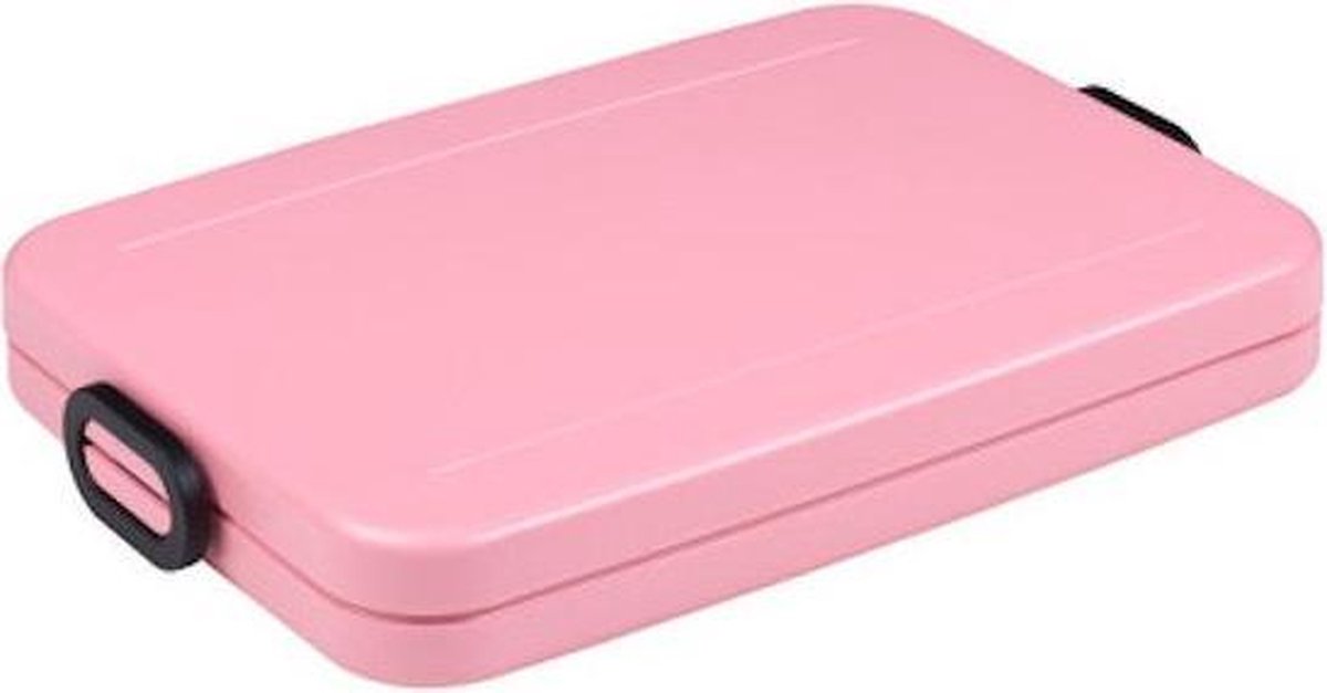 Mepal Lunchbox. Take a Break Flat - Nordic Pink Afmeting artikel: 25