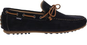 Floris Van Bommel 15053/02 H  Instappers - Blauw- Heren maat 43.5