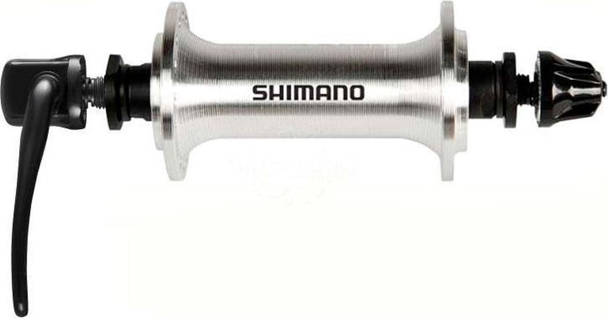 Voornaaf Shimano FH-TX500 QR 36 gaats - zilver