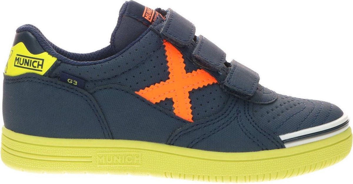 Munich jongens sneakers - Blauw - Maat 37