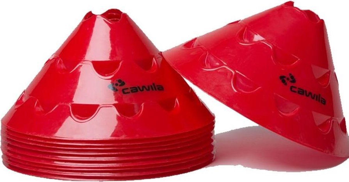 Markeringshoedjes multi functioneel 10 stuks Cawila Rood