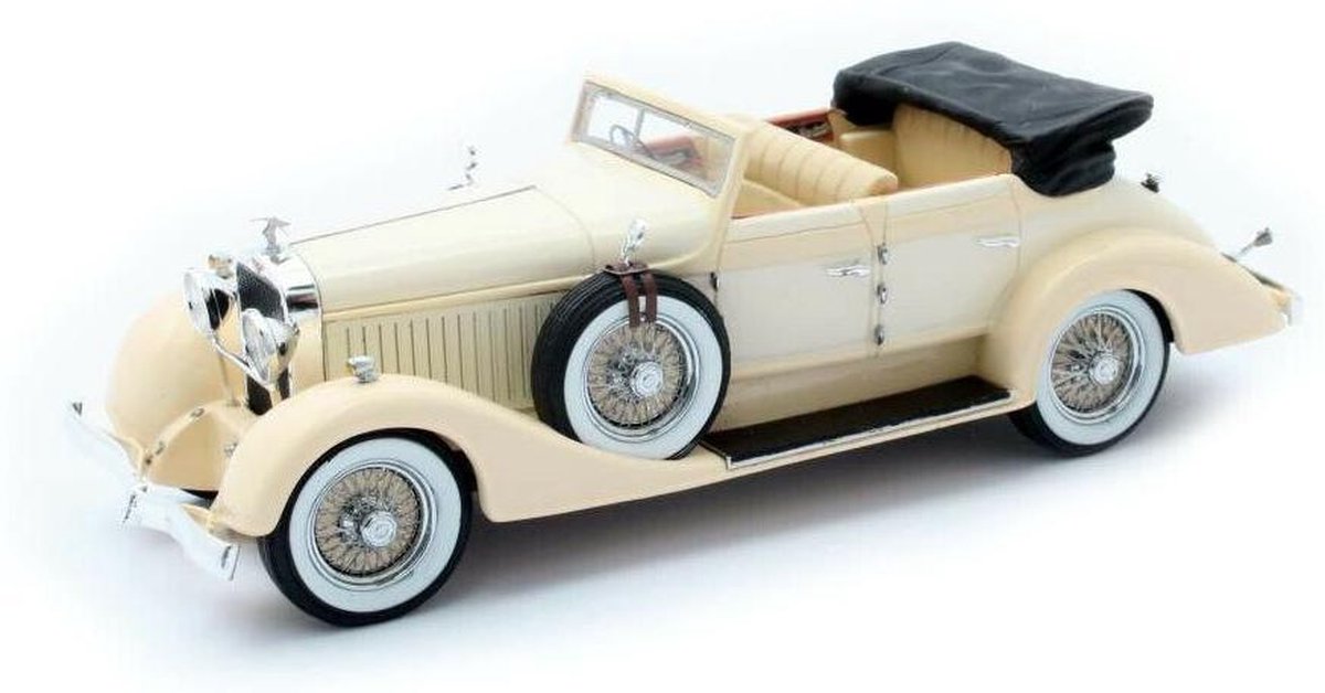 Hispano Suiza Convertible Open Sedan 1928 Cream