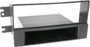 1-DIN Paneel met aflegbakje. Kia Cerato 2005-2008 Kleur: Zwart