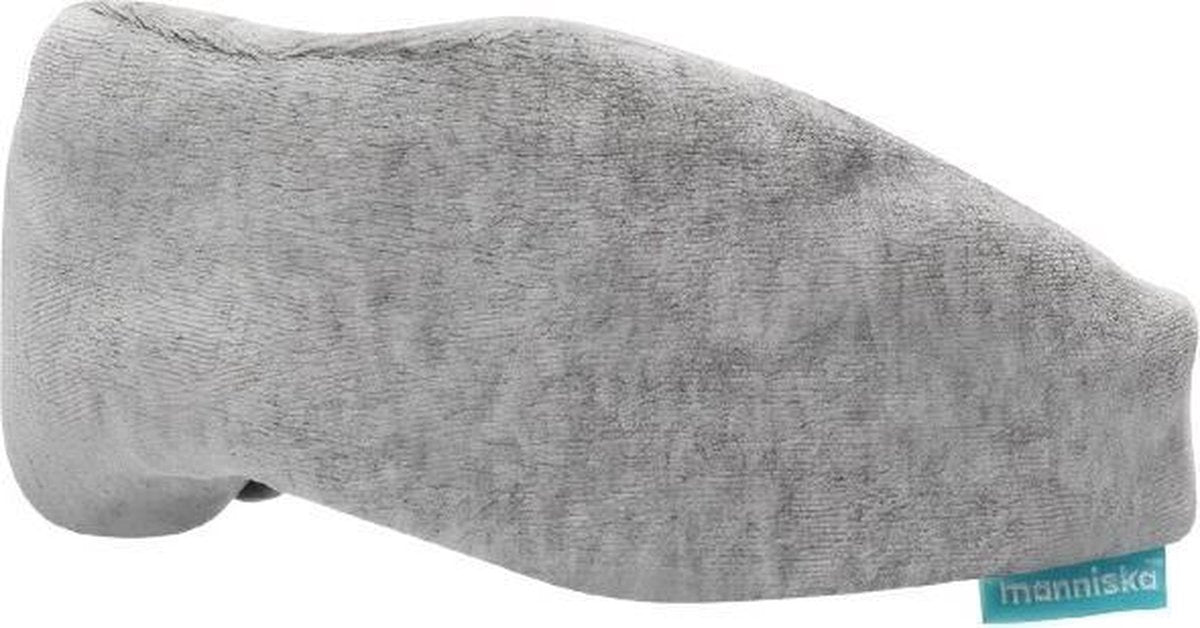 Thumbsup! Slaapmasker Muziek 38 Cm Katoen/polyester Grijs
