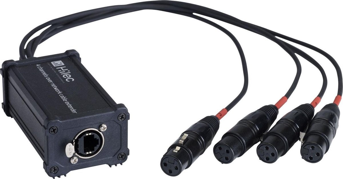 Break-out / Ethernet-XLR-F