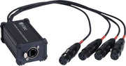 Break-out / Ethernet-XLR-F