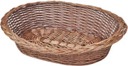 Hondenmand/huisdierenbed natuurlijk 50 cm wilgen